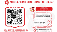 Giới thiệu trang Zalo OA " Hành chính công tỉnh Gia Lai"